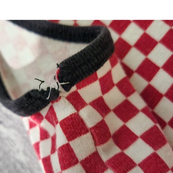 Nascar Women's Track Girl Checkered Race Tank Top Sport Size 14/16 - Picture 8 of 9